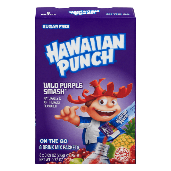 Hawaiian Punch Wild Purple Smash Powder Mix