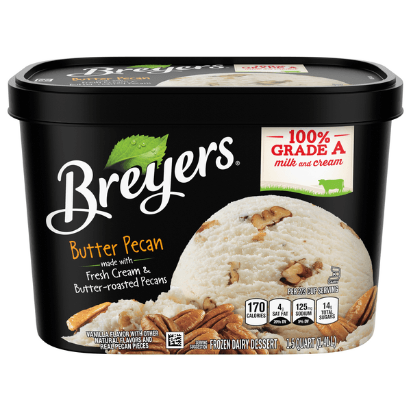 Breyers Butter Pecan Dairy Dessert