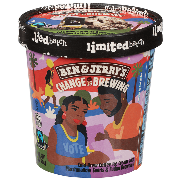 Ben & Jerry'S Change Is Brewing Coffee Ice Cream