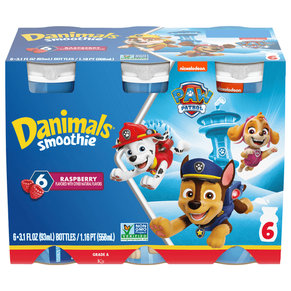 Danimals Raspberry Smoothies