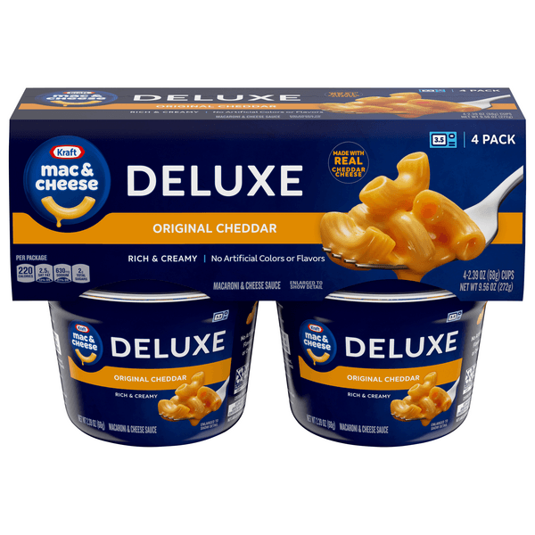Is it Turmeric Free? Kraft Deluxe Original Macaroni & Cheese Dinner Cups