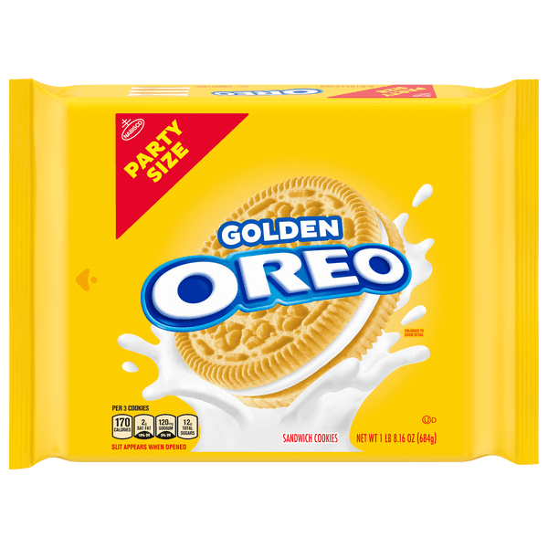 Oreo Golden Sandwich Cookies