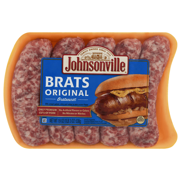 Johnsonville Original Bratwurst, 5 Links