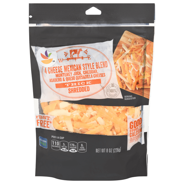 Stop & Shop 4 Cheese Mexican Blend Thick Shredded