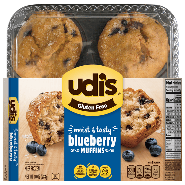 Is it Turmeric Free? Udi's Gluten Free Blueberry Muffins