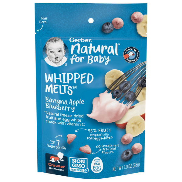 Gerber Natural Whipped Melt Ban Apl Bb