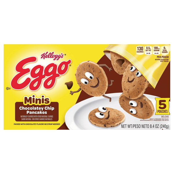 Is it Honey Free? Eggo Mini Pancakes Breakfast Chocolatey Chip