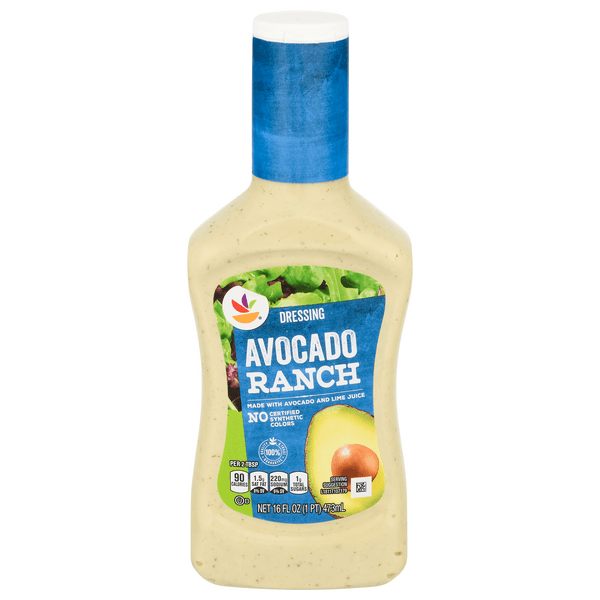 Stop & Shop Avocado Ranch Salad Dressing
