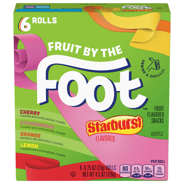 Is it Oral Allergy Syndrome Friendly? Fruit By The Foot Fruit Flavored Snacks Starburst