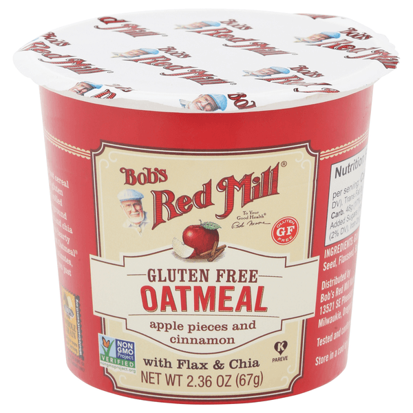Is it Tree Nut Free? Bob's Red Mill Gluten Free Oatmeal Apple Pieces And Cinnamon