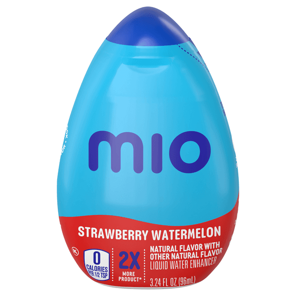 Mio Strawberry Watermelon Liquid Water Enhancer With 2X More