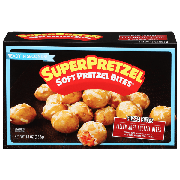 Soft Pretzel Pizza Bites