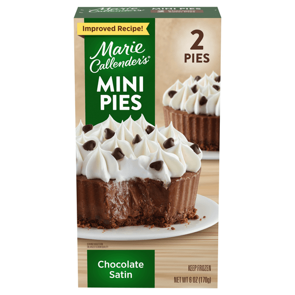 Marie Callender'S Chocolate Satin Mini Pies