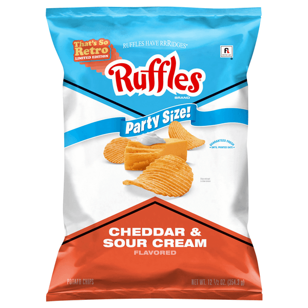 Ruffles Potato Chips Cheddar & Sour Cream