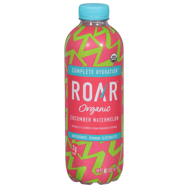 Roar Organic Electrolyte Infusions Cucumber Watermelon