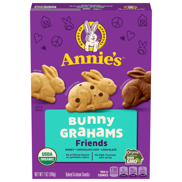 Annie's Homegrown Organic Friends Bunny Grahams