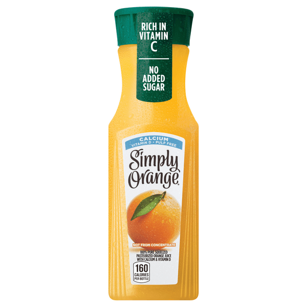 Simply Orange Juice Pulp Free With Calcium & Vitamin D