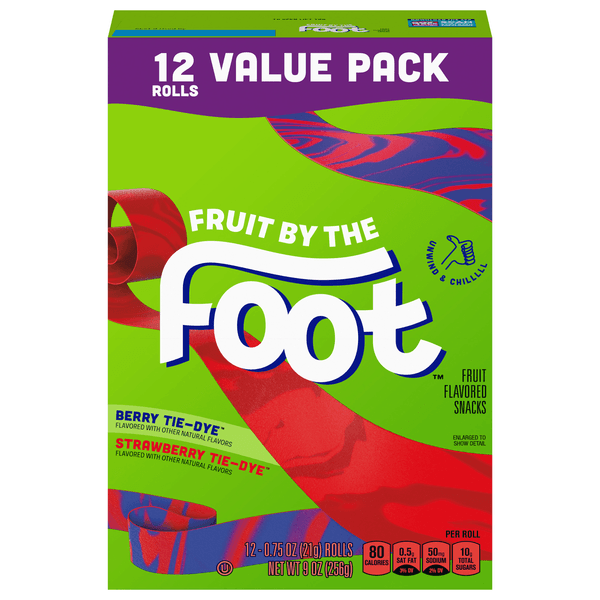 Betty Crocker Fruit Flavored Snacks Fruit By The Foot Variety Pack