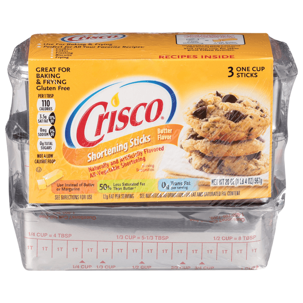 Is it Oats Free? Crisco Butter Flavor All-vegetable Shortening