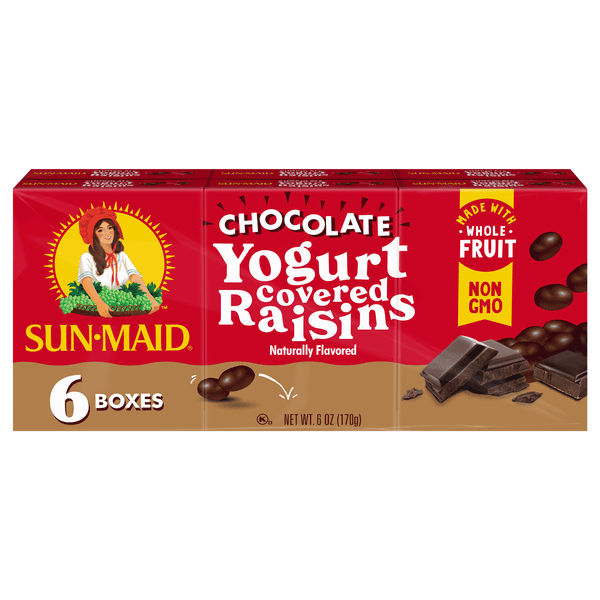 Sun-Maid Raisins Dark Chocolate Yogurt