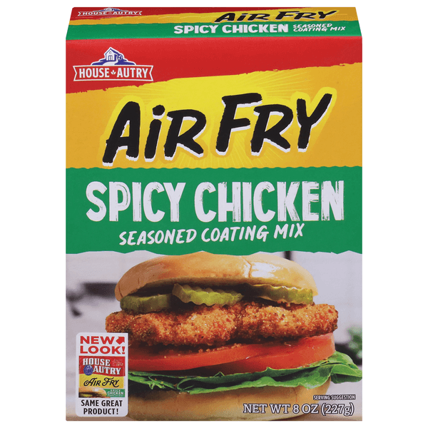 House-Autry Air Fry Seasoned Coating Mix Spicy Chicken