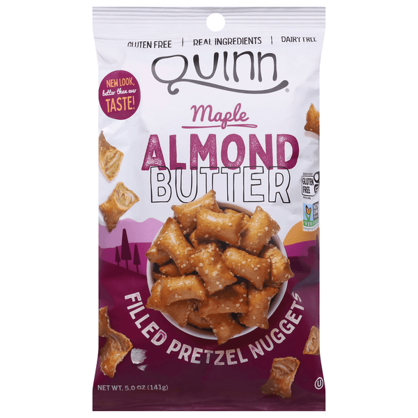 Is it Mushroom Free? Quinn Snacks Creamy Almond Butter Filled Pretzel Nuggets