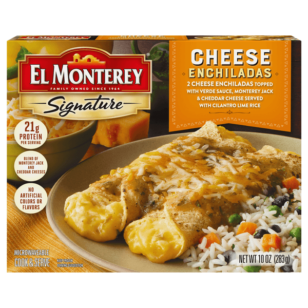 El Monterey Signature Cheese Entree Enchiladas