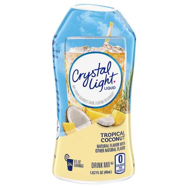Crystal Light Liquid Tropical Coconut Naturally Flavored Drink Mix