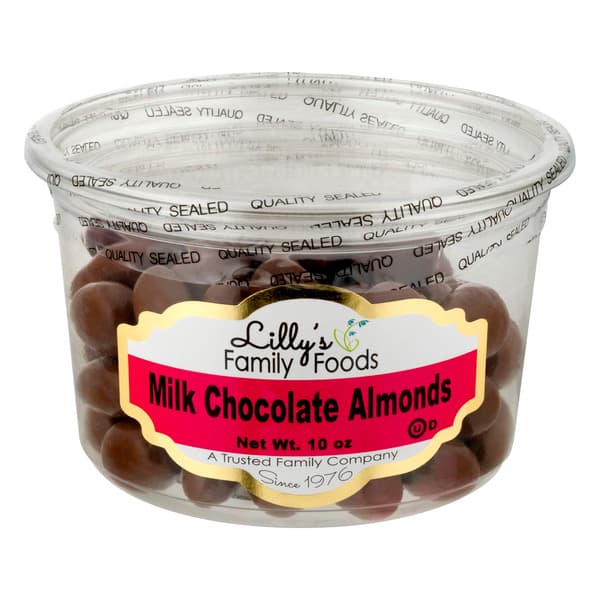 Lilly'S Baking Co. Milk Chocolate Almonds