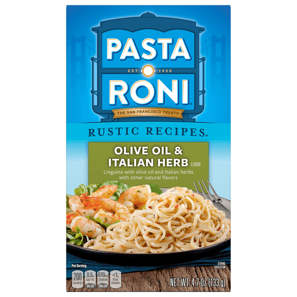Rice-A-Roni Rustic Recipes Linguine Olive Oil & Italiam Herb