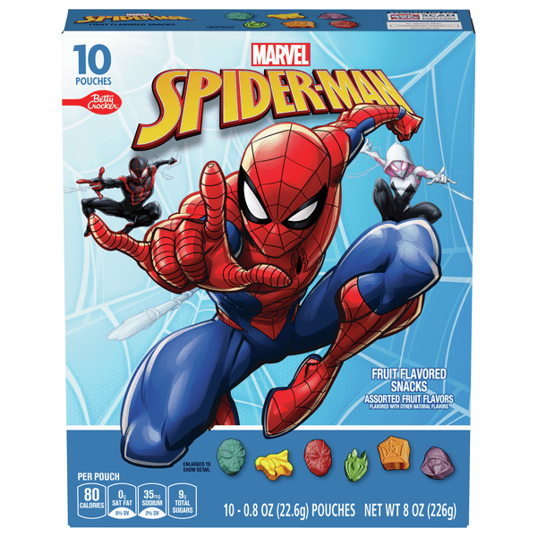 Is it Oral Allergy Syndrome Friendly? Betty Crocker Spiderman Fruit Snacks