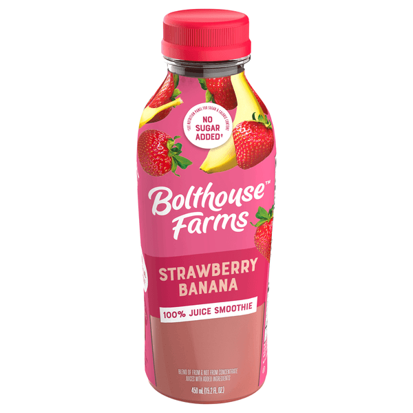 Bolthouse Farms 100% Fruit Juice Smoothie Strawberry Banana