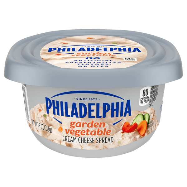 Philadelphia Garden Vegetable Cream Cheese Spread