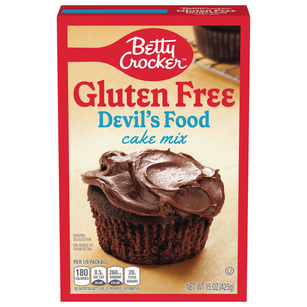 Betty Crocker Gluten Free Devil'S Food Cake Mix