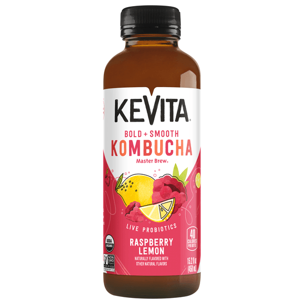 Kevita Kombucha Master Brew Raspberry Lemon