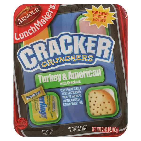 Armour Lunch Maker Cracker Crunchers Turkey