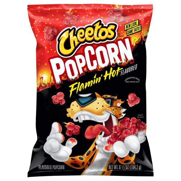 Is it Mustard Free? Cheetos Cheese Flavored Snacks Flamin Hot Popcorn
