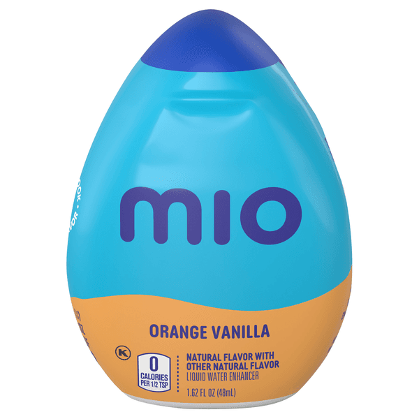 Mio Vitamins Orange Vanilla Liquid Water Enhancer Drink Mix