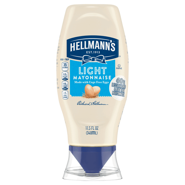 Hellmanns Mayonnaise Light Squeeze