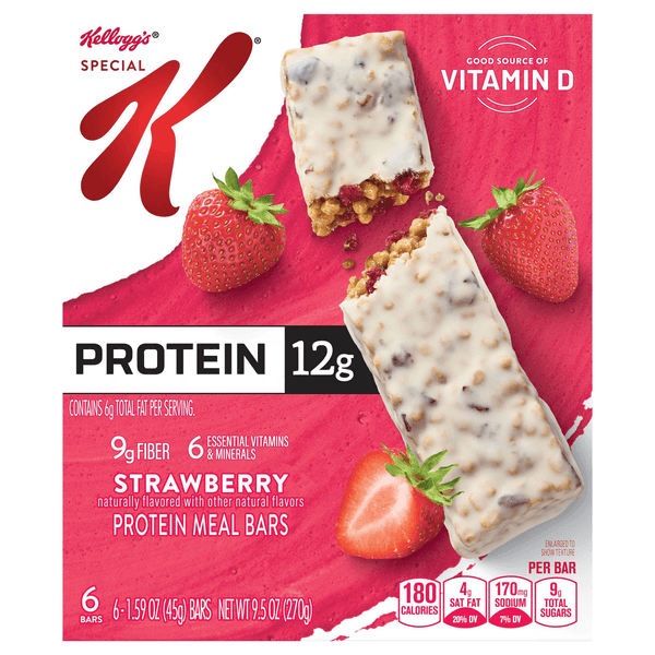 Special K Protein Bars Meal Replacement Strawberry