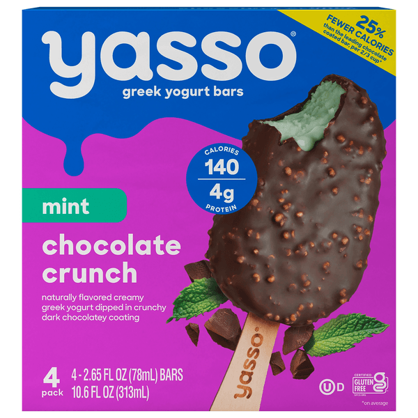 Yasso Mint Chocolate Crunch Greek Yogurt