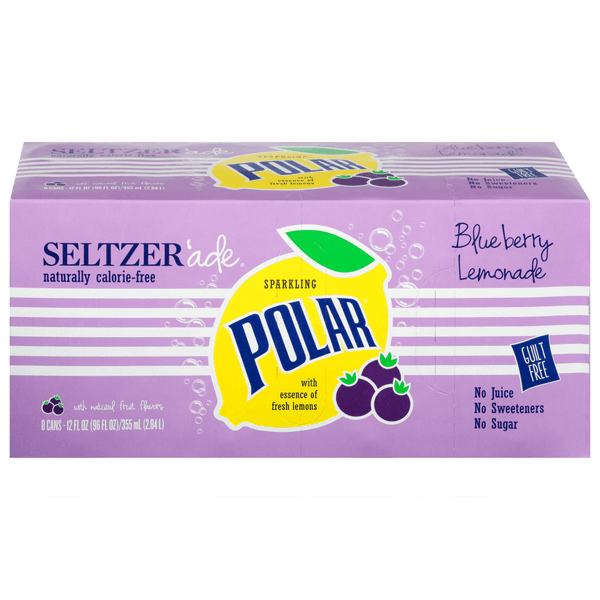Polar Seltzer Lemonade Blueberry