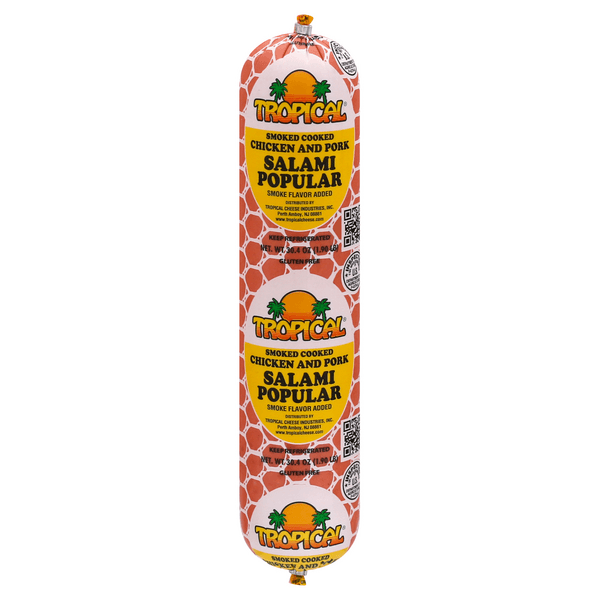 Tropical Chicken & Pork Salami Popular Gluten Free