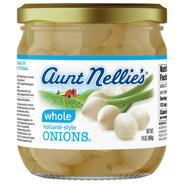 Aunt Nellie'S Onions Whl Hollan