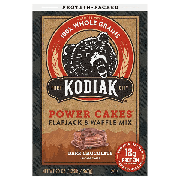 Is it Citric Acid Free? Kodiak Cakes Flapjack And Waffle Mix Power Cakes Dark Chocolate Protein Packed Box