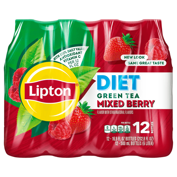 Lipton Green Tea Diet Mixed Berry
