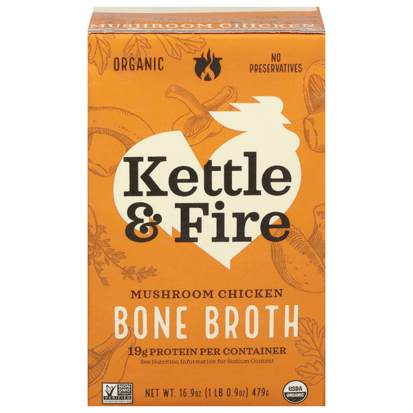 Is it Nitrate & Nitrite Free? Kettle & Fire Chicken Mushroom Bone Broth