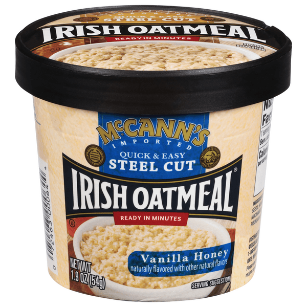 Mccann'S, Irish Oatmeal, Steel Cut, Vanilla Honey