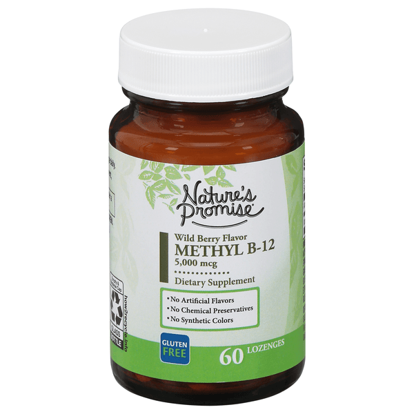 Nature'S Promise Methyl B-12 5000 Mcg Wild Berry Lozenges