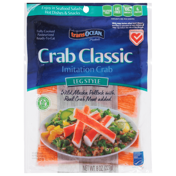 Is it Artificial Food Coloring Free? Trans-ocean Crab Classic Leg Style Imitation Crab
